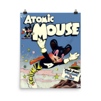 Atomic Mouse - Golden Age Super Hero - Issue 1 Cover (poster)