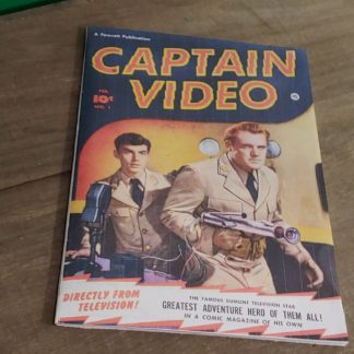 Captain Video Issue One - Digest Sized Comic Book Reprint