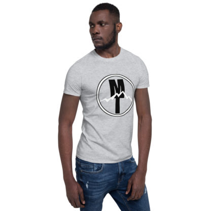 Mountain Town Toys – Black And White logo T – Variation 2 – Short-Sleeve Unisex T-Shirt - Image 11