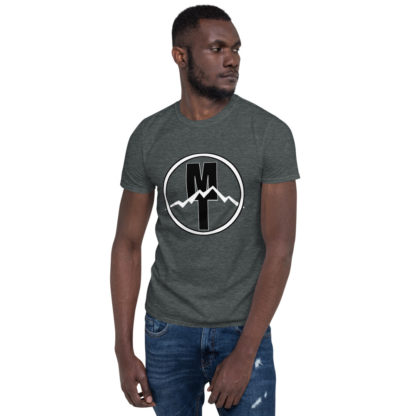 Mountain Town Toys – Black And White logo T – Variation 2 – Short-Sleeve Unisex T-Shirt - Image 7