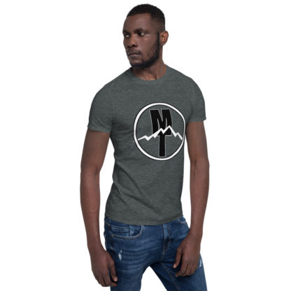 Mountain Town Toys – Black And White logo T – Variation 2 – Short-Sleeve Unisex T-Shirt - Image 8