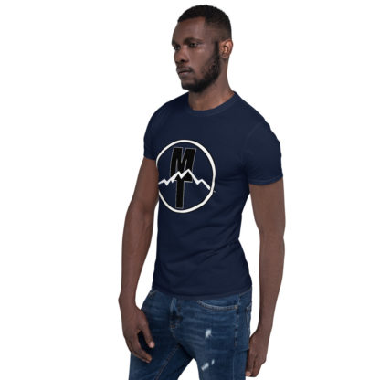 Mountain Town Toys – Black And White logo T – Variation 2 – Short-Sleeve Unisex T-Shirt - Image 6