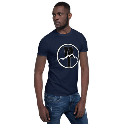 Mountain Town Toys – Black And White logo T – Variation 2 – Short-Sleeve Unisex T-Shirt - Image 5