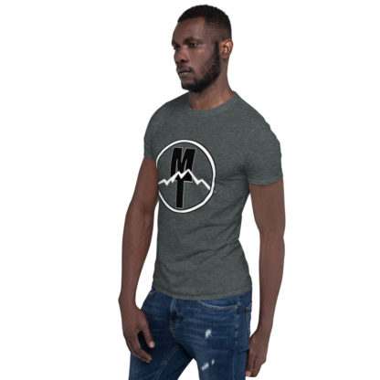 Mountain Town Toys – Black And White logo T – Variation 2 – Short-Sleeve Unisex T-Shirt - Image 9