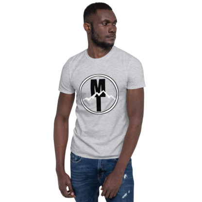 Mountain Town Toys – Black And White logo T – Variation 2 – Short-Sleeve Unisex T-Shirt - Image 10