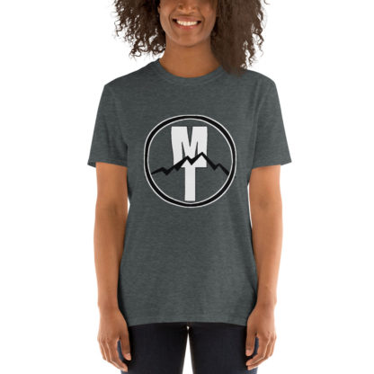 Mountain Town Toys - Black And White logo T - Variation 1 - Short-Sleeve Unisex T-Shirt - Image 4