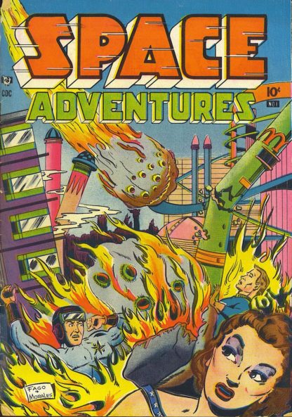 Space Adventure Issue 1 - Digest Sized Comic Book Reprint