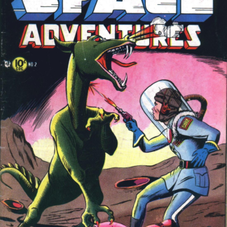 Space Adventure Issue 2 - Digest Sized Comic Book Reprint