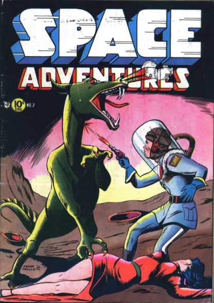 Space Adventure Issue 2 - Digest Sized Comic Book Reprint