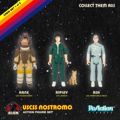 Aliens: 3 Pack A- Kane/Ripley/Ash