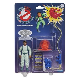 Retro Winston Zeddemore and Chomper Ghost (Ghostbusters)