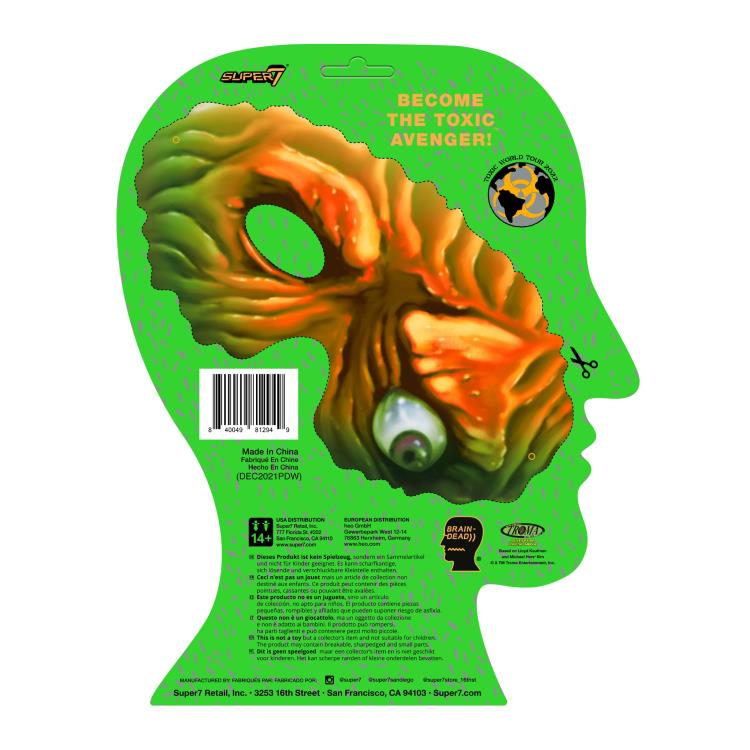 Toxic Avenger x Brain Dead Toxie Super7 3.75