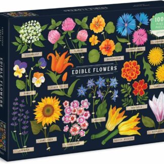 Edible Flowers 1000 Piece Puzzle - Galison - Board Games