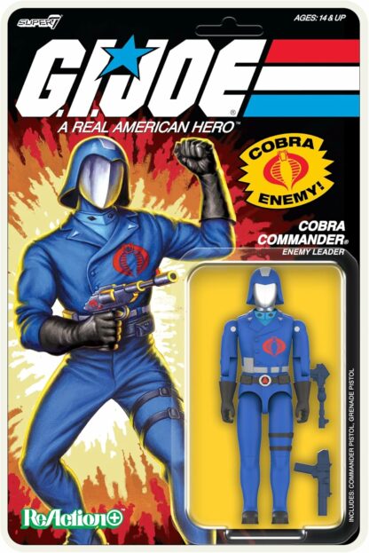 Super7 G.I. Joe Reaction+ Wave 01 - Cobra Commander - Image 3