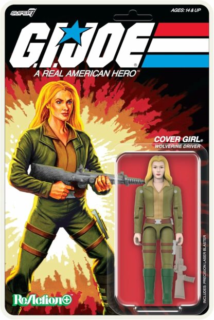 Super7 G.I. Joe Reaction+ Wave 01 - Cover Girl (Blonde) - Image 2