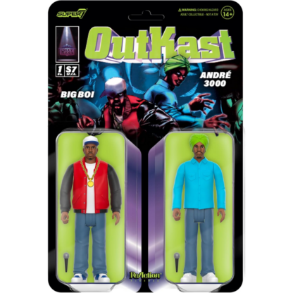 Super7 Outkast Big Boi and André 3000 (ATLiens) 3.75" - Image 3