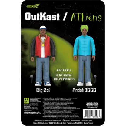 Super7 Outkast Big Boi and André 3000 (ATLiens) 3.75" - Image 2