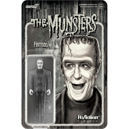 Super7 The Munsters Herman Munster (Grayscale) 3.75" - Image 3