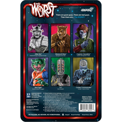 Super7 The Worst Reaction Figures Wave 06 (Scum Squad) X-1 - Image 2