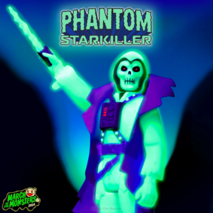 Super7 Phantom Starkiller (Monster Glow) Glow-in-the-Dark ReAction 3.75"
