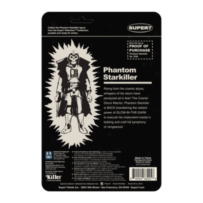 Super7 Phantom Starkiller (Monster Glow) Glow-in-the-Dark ReAction 3.75" - Image 2
