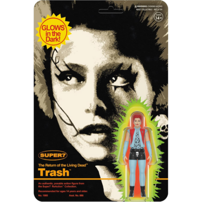 Super7 Return of The Living Dead Reaction Figures Wave 04 Trash (Monster Glow) - Image 3