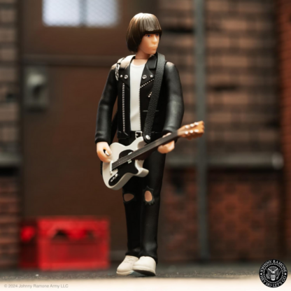 Super7 Johnny Ramone Reaction Figures Johnny Ramone (White Shirt)