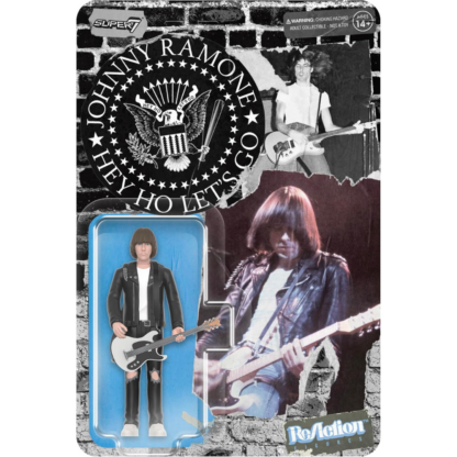 Super7 Johnny Ramone Reaction Figures Johnny Ramone (White Shirt) - Image 3