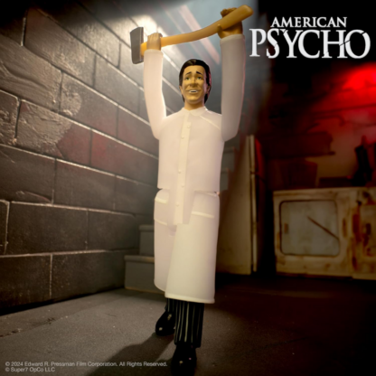 Super7 American Psycho Reaction Figures Wave 01 Patrick Bateman (Raincoat)