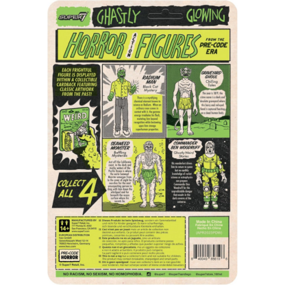 Super7 Pre-Code Horror Chilling Tales Graveyard Ghoul (Glow in The Dark) 3.75" - Image 2