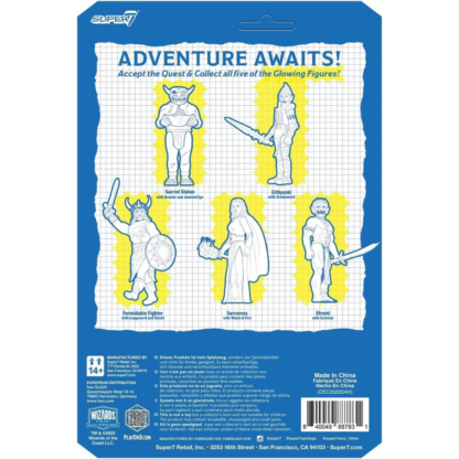 Super7 Dungeons and Dragons Githyanki Glow Reaction Figure 3.75" - Image 3