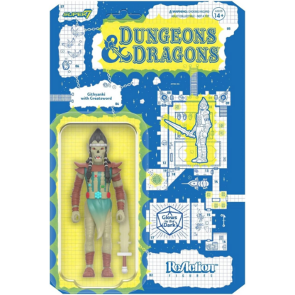 Super7 Dungeons and Dragons Githyanki Glow Reaction Figure 3.75" - Image 2