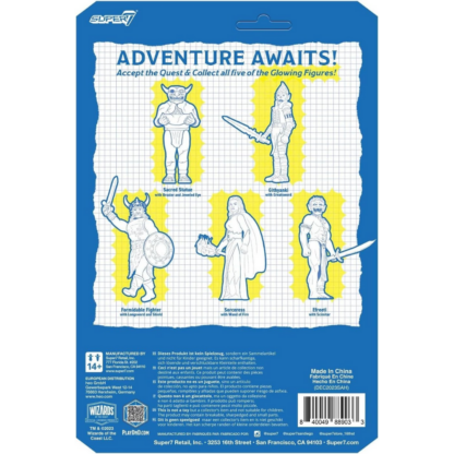 Super7 Dungeons and Dragons Efreeti Glow Reaction Figure 3.75" - Image 2