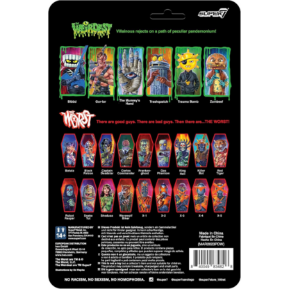 Super7 The Weirdest Trashquatch (Indigo to Hell) 3.75" - Image 2