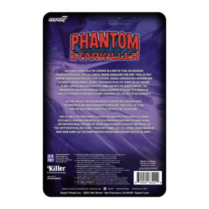Super7 Phantom Starkiller ReAction Figures Ghost of Phantom Starkiller - Image 2