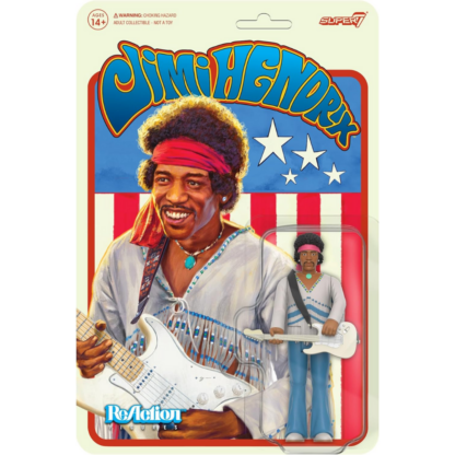 Super7 Jimi Hendrix Reaction Figures Jimi Hendrix (Festival) - Image 3