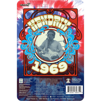 Super7 Jimi Hendrix Reaction Figures Jimi Hendrix (Festival) - Image 2