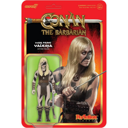 Super7 Conan The Barbarian Reaction Figures Wave 02 Valeria (War Paint) - Image 2