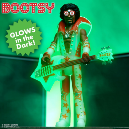 Super7 Bootsy Collins Reaction Figures Wave 03 Bootsy Collins (Glow)
