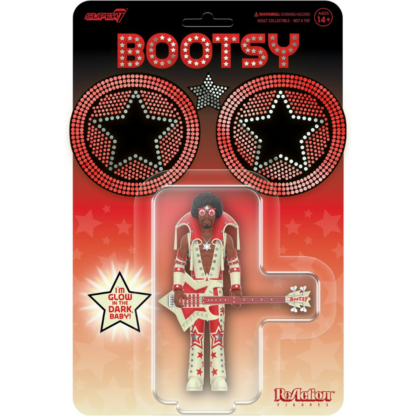 Super7 Bootsy Collins Reaction Figures Wave 03 Bootsy Collins (Glow) - Image 3