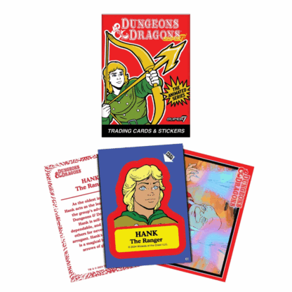 Super7 Dungeons and Dragons Wax Pack Trading Cards Single Pack Animated Series