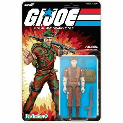 Super7 G.I. Joe Reaction+ Wave 04 (Movie Collection) - Lt. Falcon - Image 3