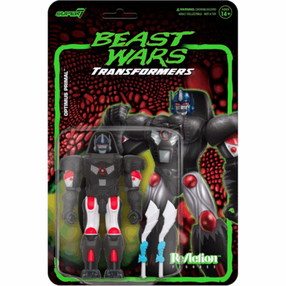 Super7 Transformers Beast Wars ReAction Optimus Primal - Image 3