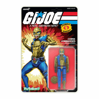 Super7 G.I. Joe ReAction+ Wave 04 (Movie Collection) - Cobra Commander (Once a Man) - Image 3