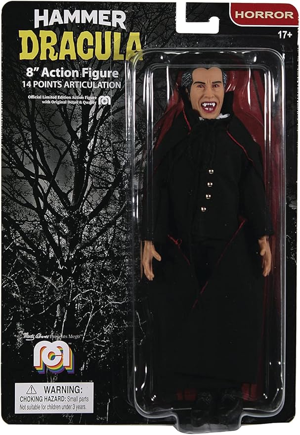Mego Horror Hammer Dracula 8" Action Figure Multicolor - Image 4