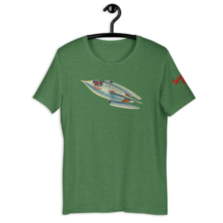 Space Patrol Terra IV Rocket - Unisex t-shirt