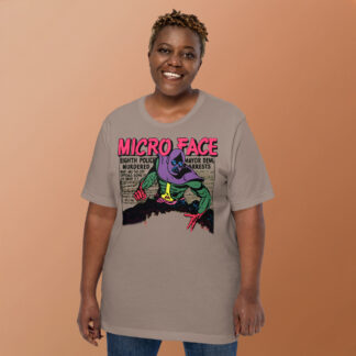 Microface - Golden Age Comic Book - Unisex t-shirt
