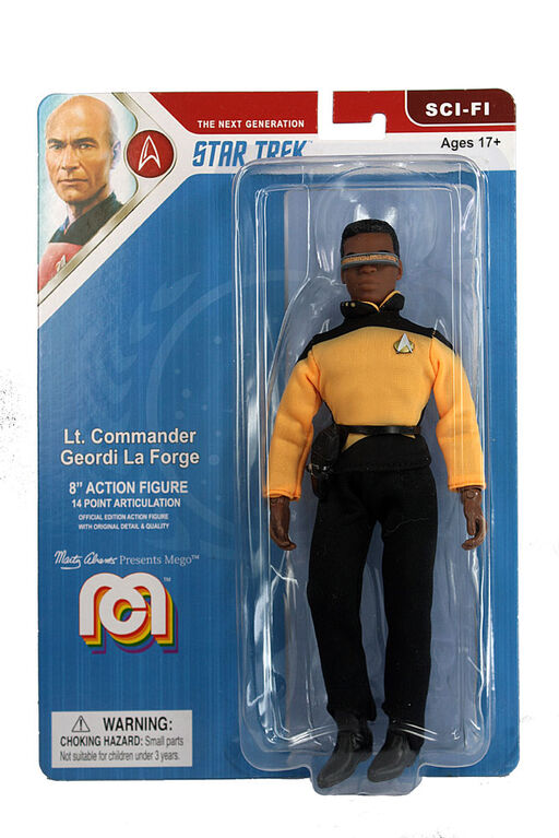 Mego 8" Action Figure - Lt. Geordi La Forge