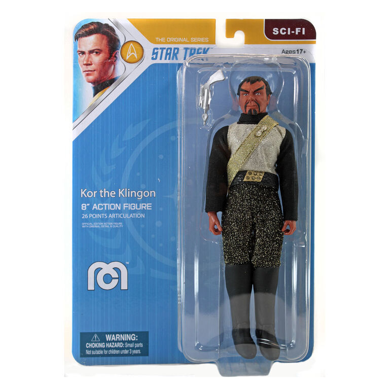 Kor the Klingon - Star Trek TOS 8in Action Figure - English Edition