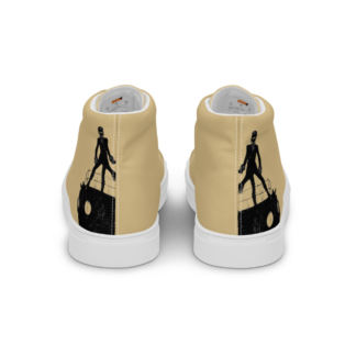 Mysterious Air Pirate - Men’s high top canvas shoes